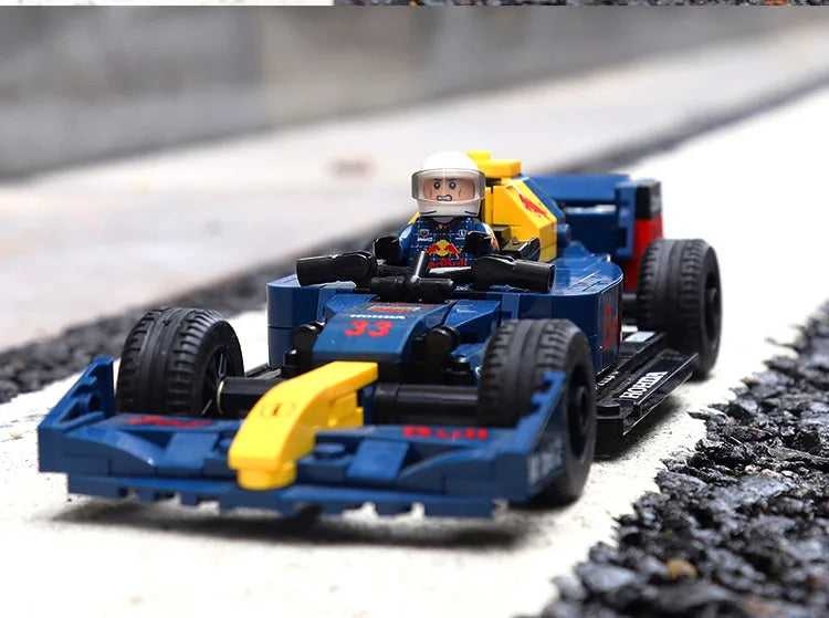 2024 Formula 1 Racing City Speed Champion - Building Blocks Vehicle