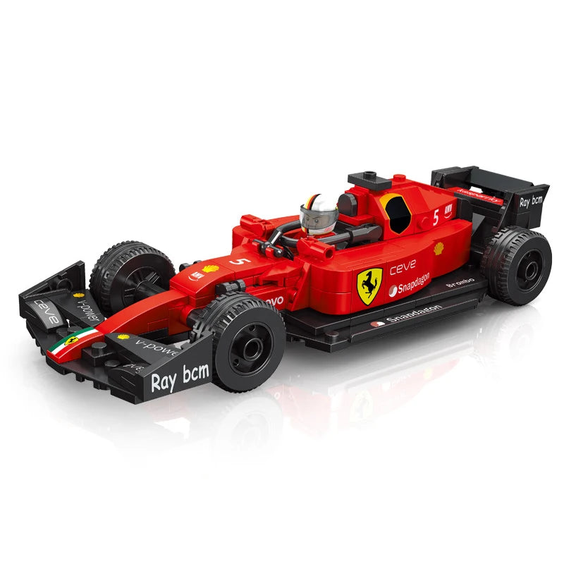 2024 Formula 1 Racing City Speed Champion - Building Blocks Vehicle