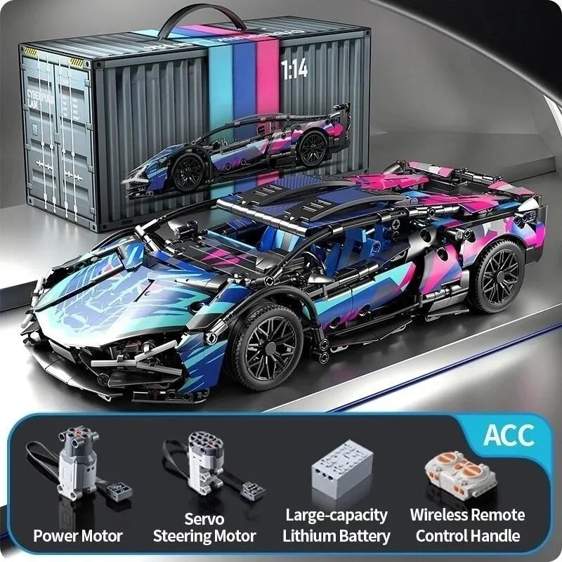 1314PCS Car Building Kits