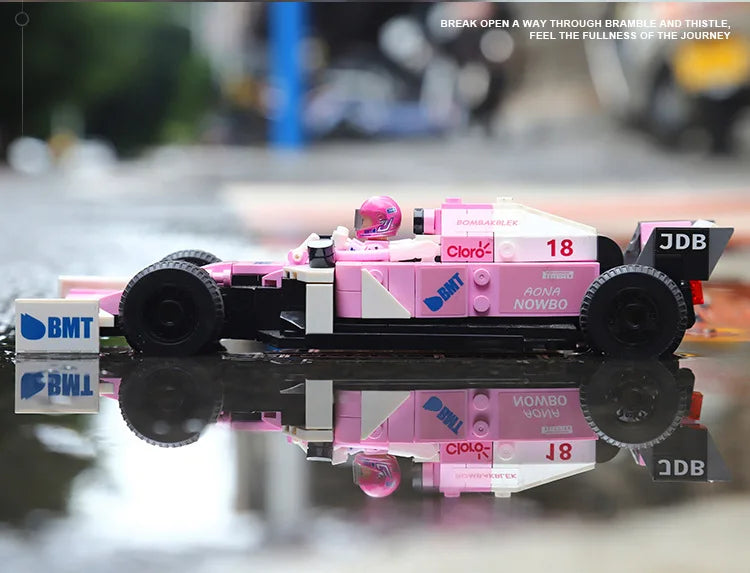 2024 Formula 1 Racing City Speed Champion - Building Blocks Vehicle