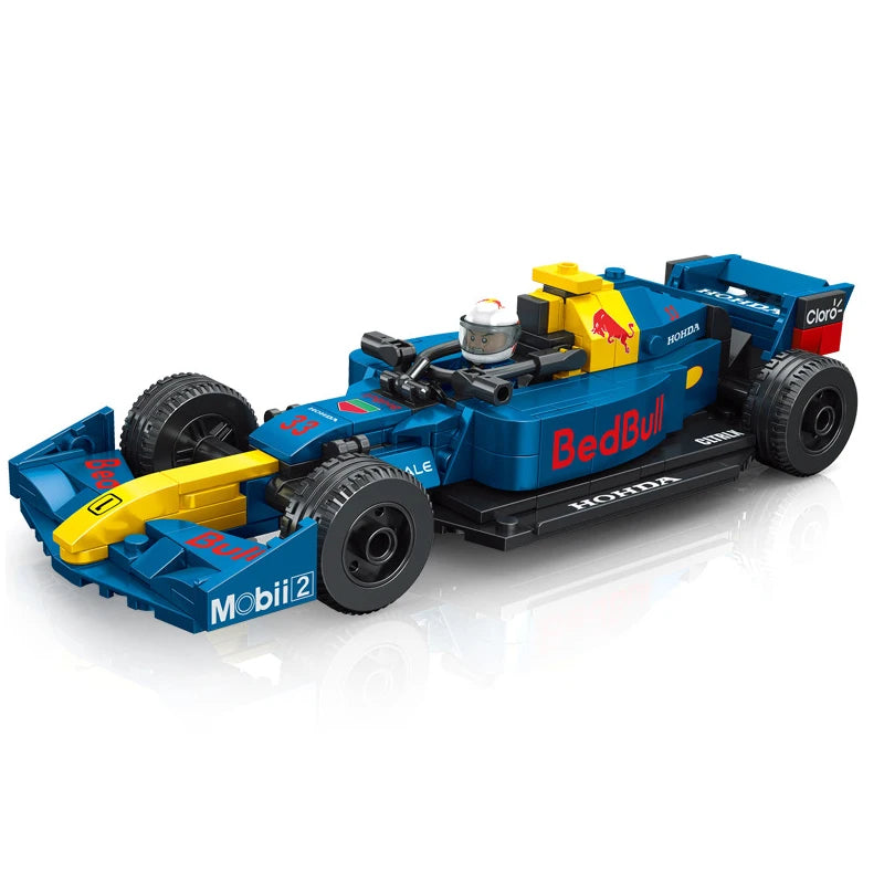 2024 Formula 1 Racing City Speed Champion - Building Blocks Vehicle