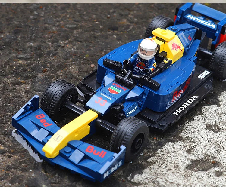 2024 Formula 1 Racing City Speed Champion - Building Blocks Vehicle