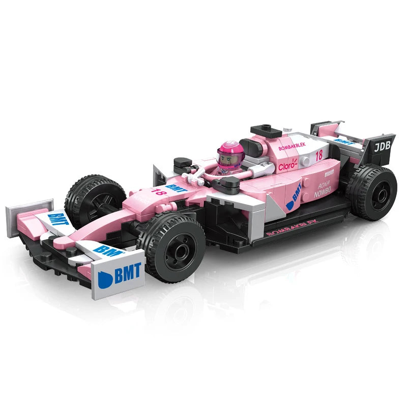 2024 Formula 1 Racing City Speed Champion - Building Blocks Vehicle