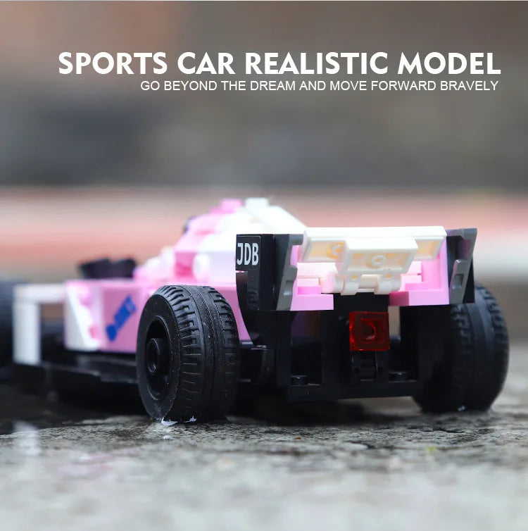 2024 Formula 1 Racing City Speed Champion - Building Blocks Vehicle