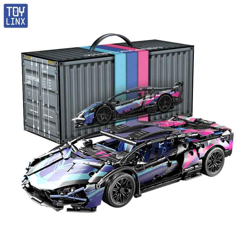 1314PCS Car Building Kits