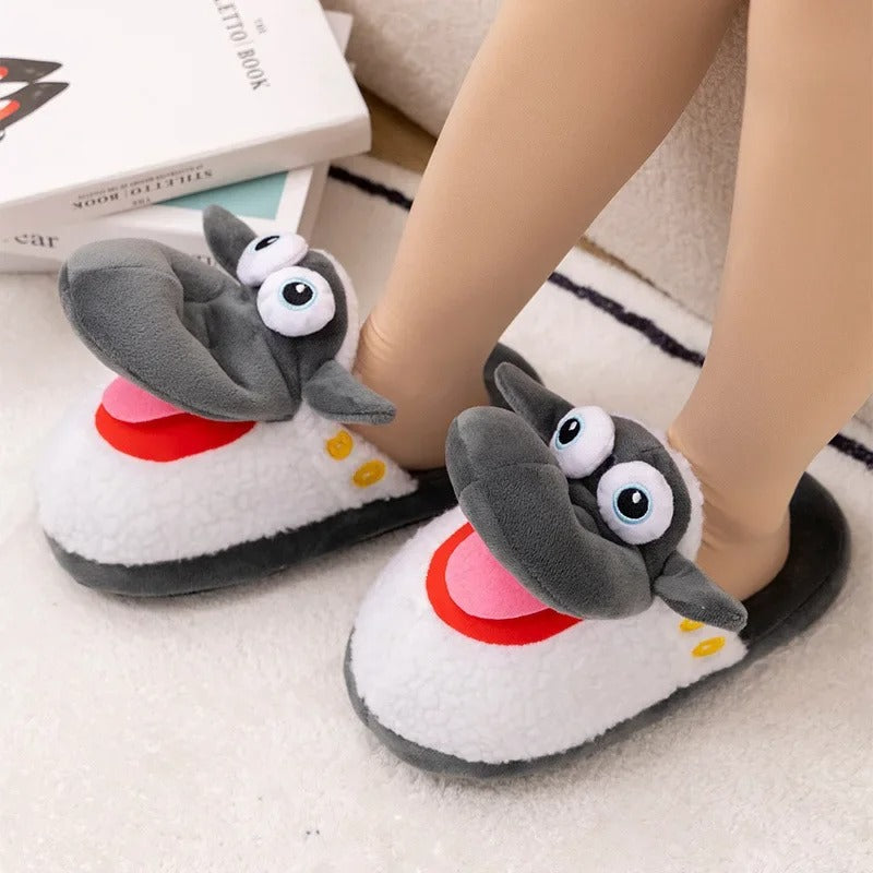 Cozy Sheep Cotton Slippers for All Ages