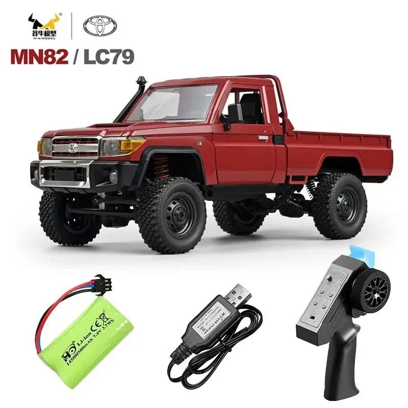 Toyota LC79 4WD Remote Control Toy Car – Off-Road Fun for Kids and Adults!