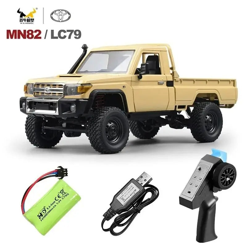 Toyota LC79 4WD Remote Control Toy Car – Off-Road Fun for Kids and Adults!